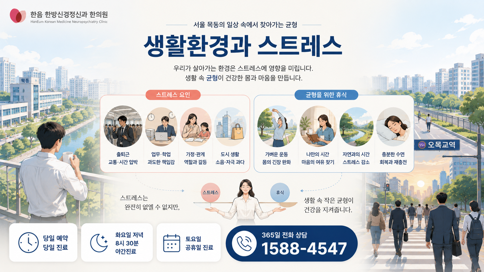 목동 우울증 생활환경