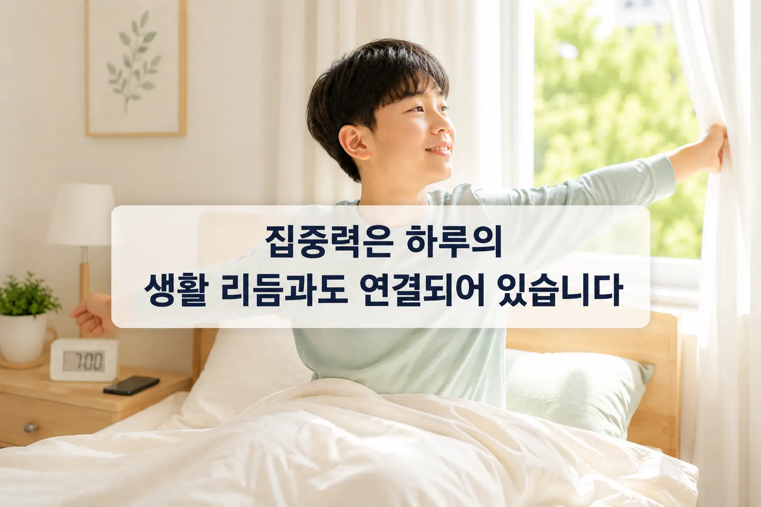 부천 ADHD 생활관리에서 수면과 규칙적인 생활 리듬을 표현한 한국인 청소년