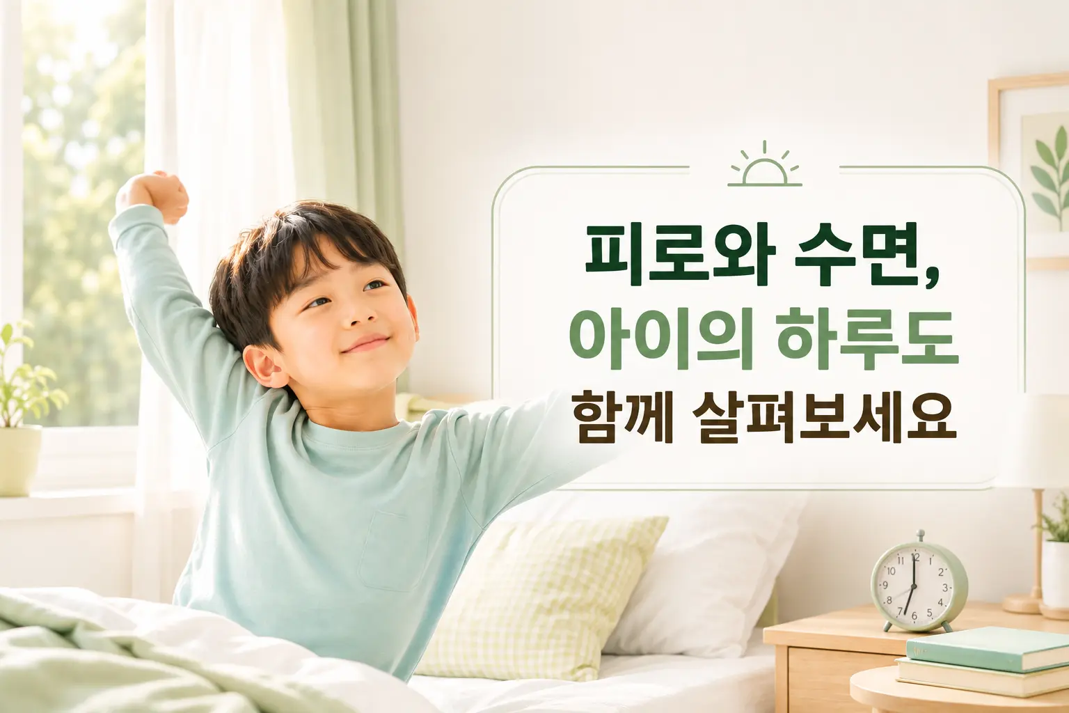 부천 틱장애 수면과 피로 생활 리듬을 살펴보는 한국인 아이