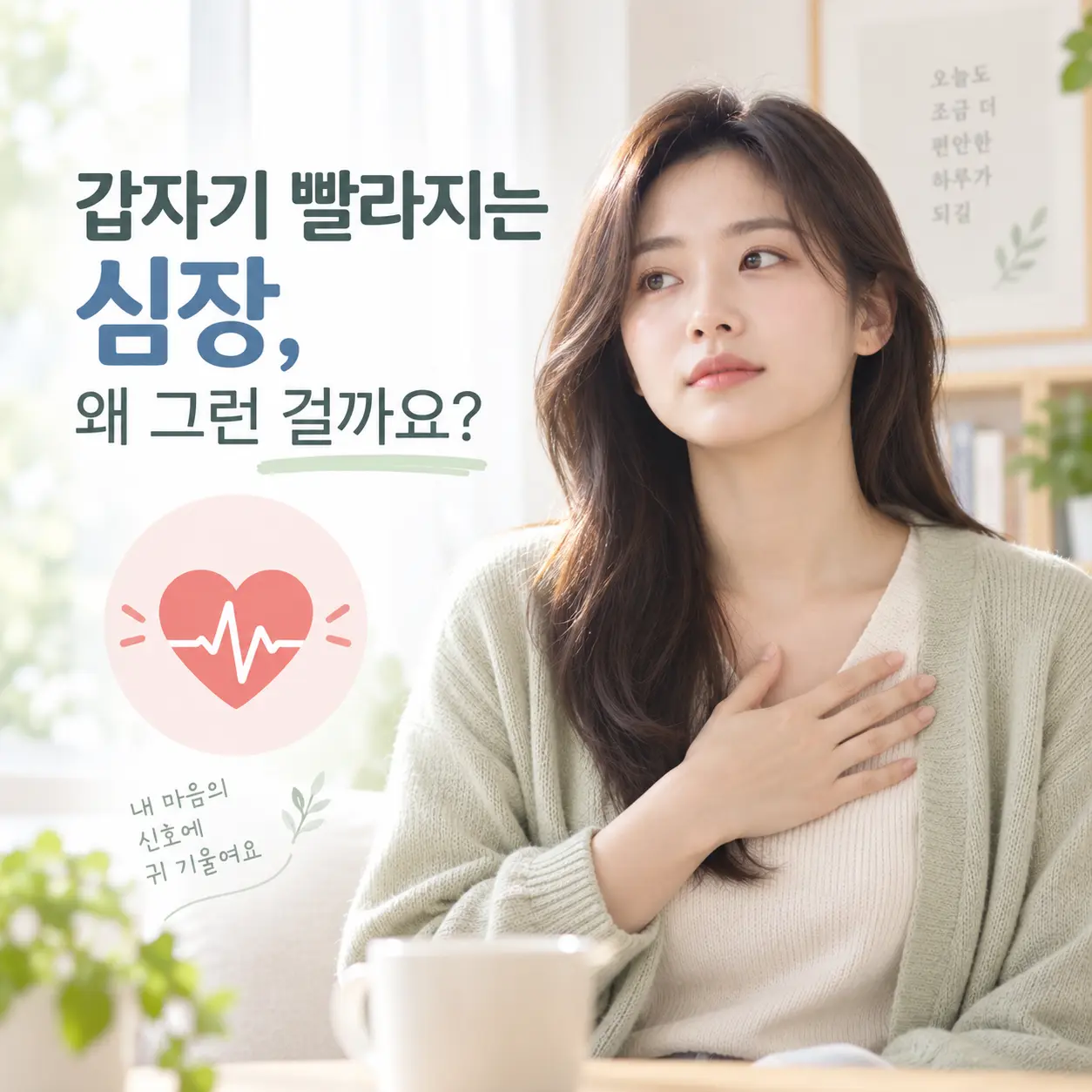 구로 공황장애에서 나타날 수 있는 갑작스러운 두근거림 이미지